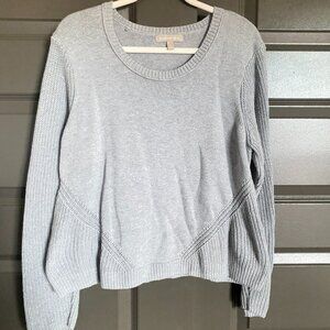 Cute Banana Republic Chunky Light Blue Sweater XL